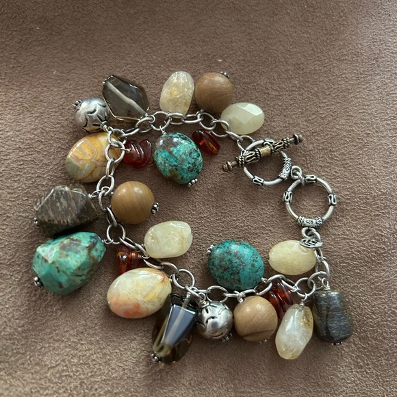 Silpada Multi-Gemstone Cha Cha Bracelet - Picture 2 of 2